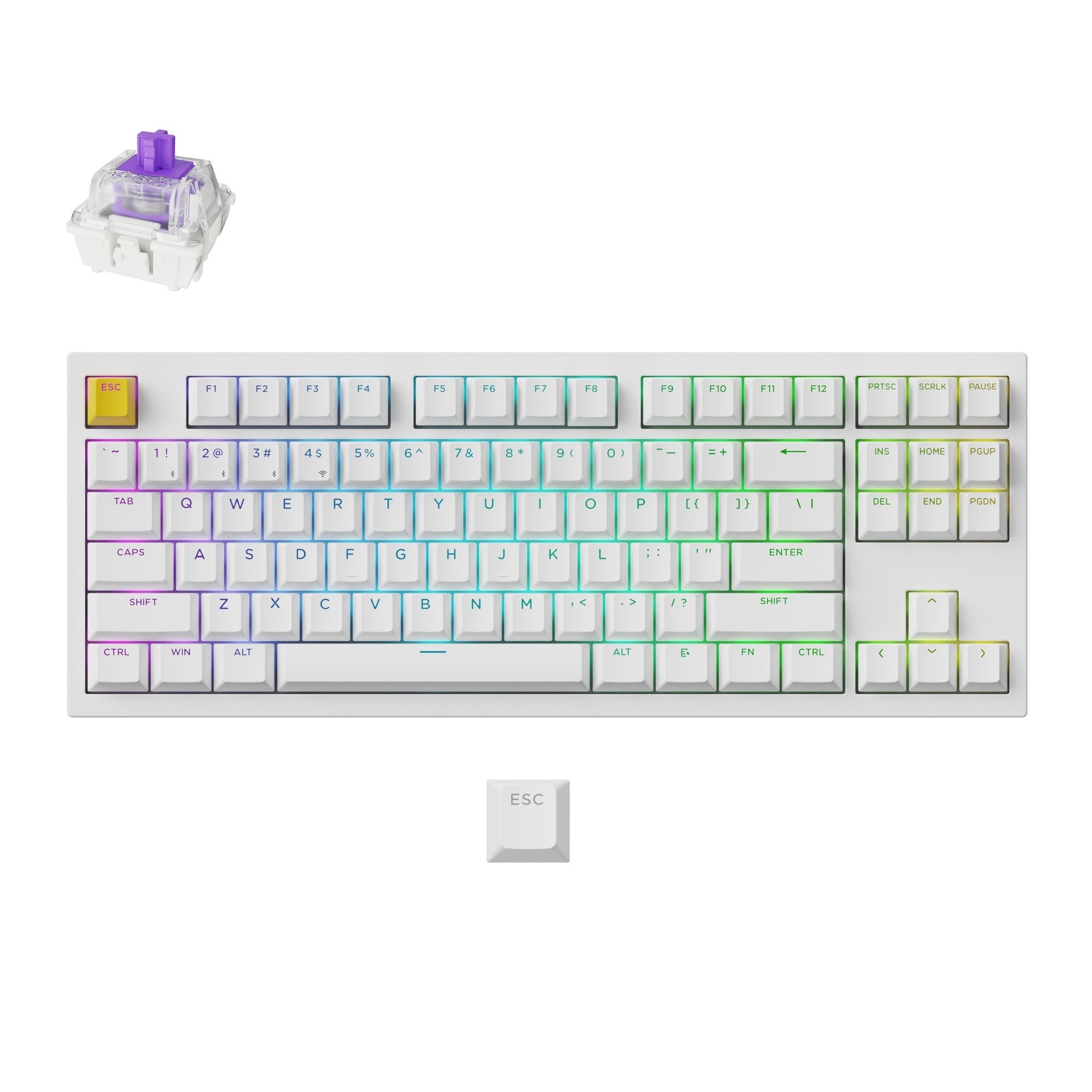 Lemokey P3 HE Wireless Keyboard MKV9JU1CVU |27033|