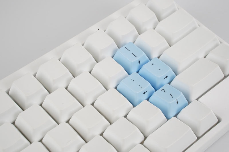 HHKB Sky Blue 60 Key PBT Topre Keycap Set