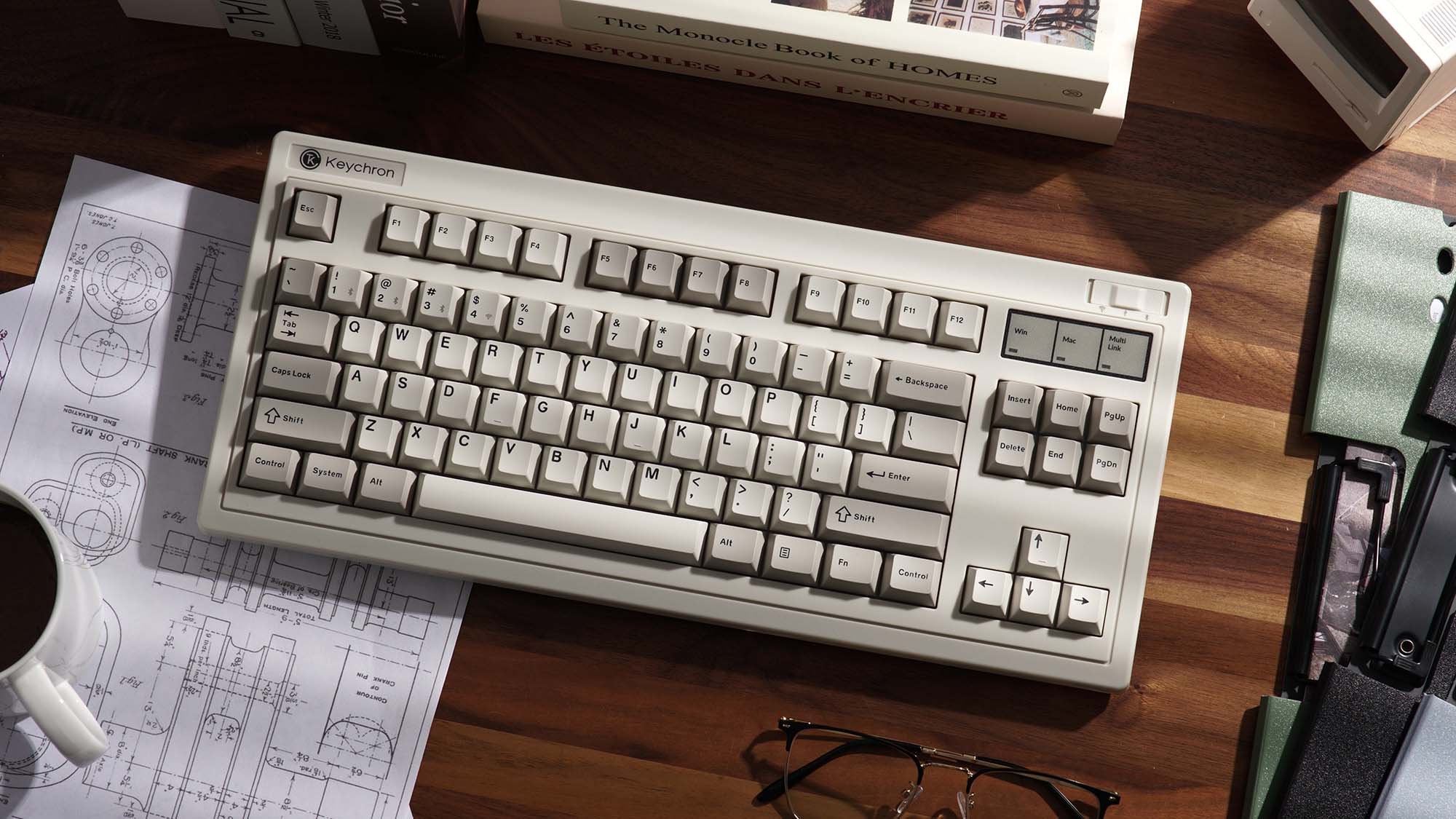 Keychron R3 TKL Wireless RGB Keyboard keyboard image