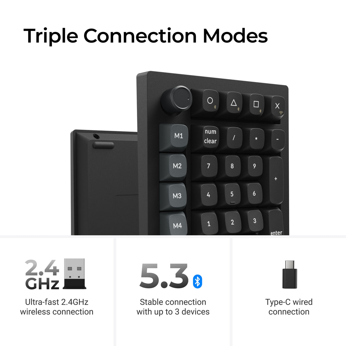 Keychron V0 Ultra 8K Numpad Keyboard MK8PSMEV6G |78554|