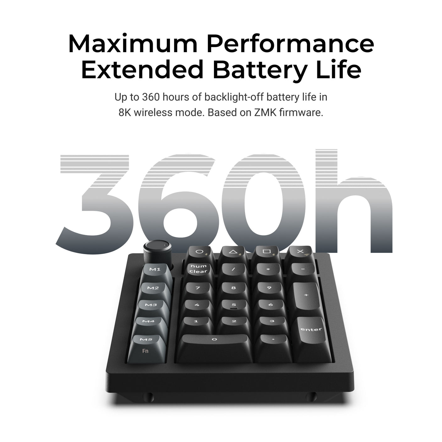 Keychron V0 Ultra 8K Numpad Keyboard MK8PSMEV6G |78555|
