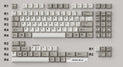 HammerWorks CRP R7 Beige Cherry Profile Dye Sub Keycap Set Group Buy
