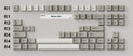 HammerWorks CRP R7 Beige Cherry Profile Dye Sub PBT Keycap Set