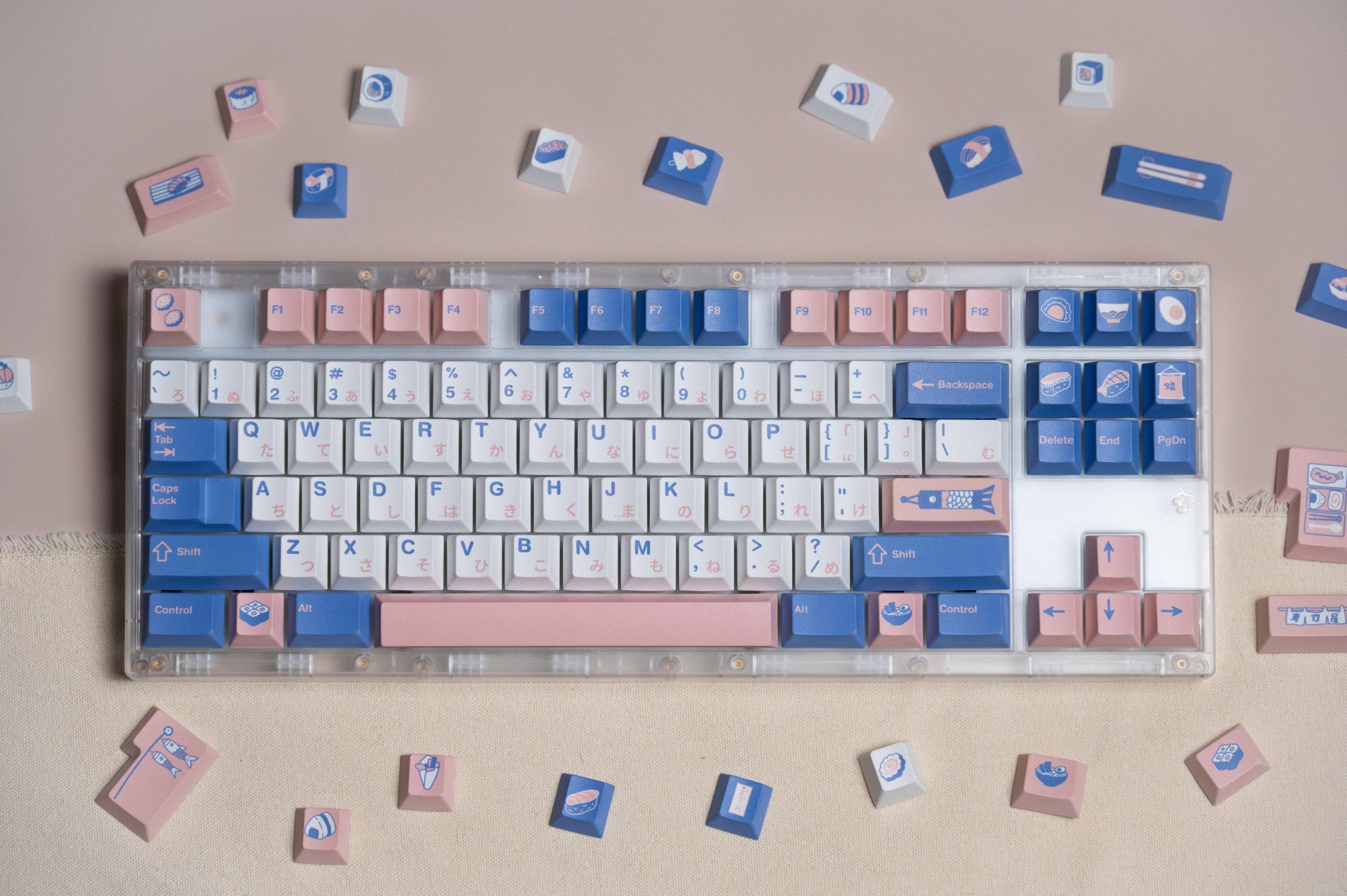 Vividkey Take Away Sushi Keycap Set MK3SA691R3 |78333|