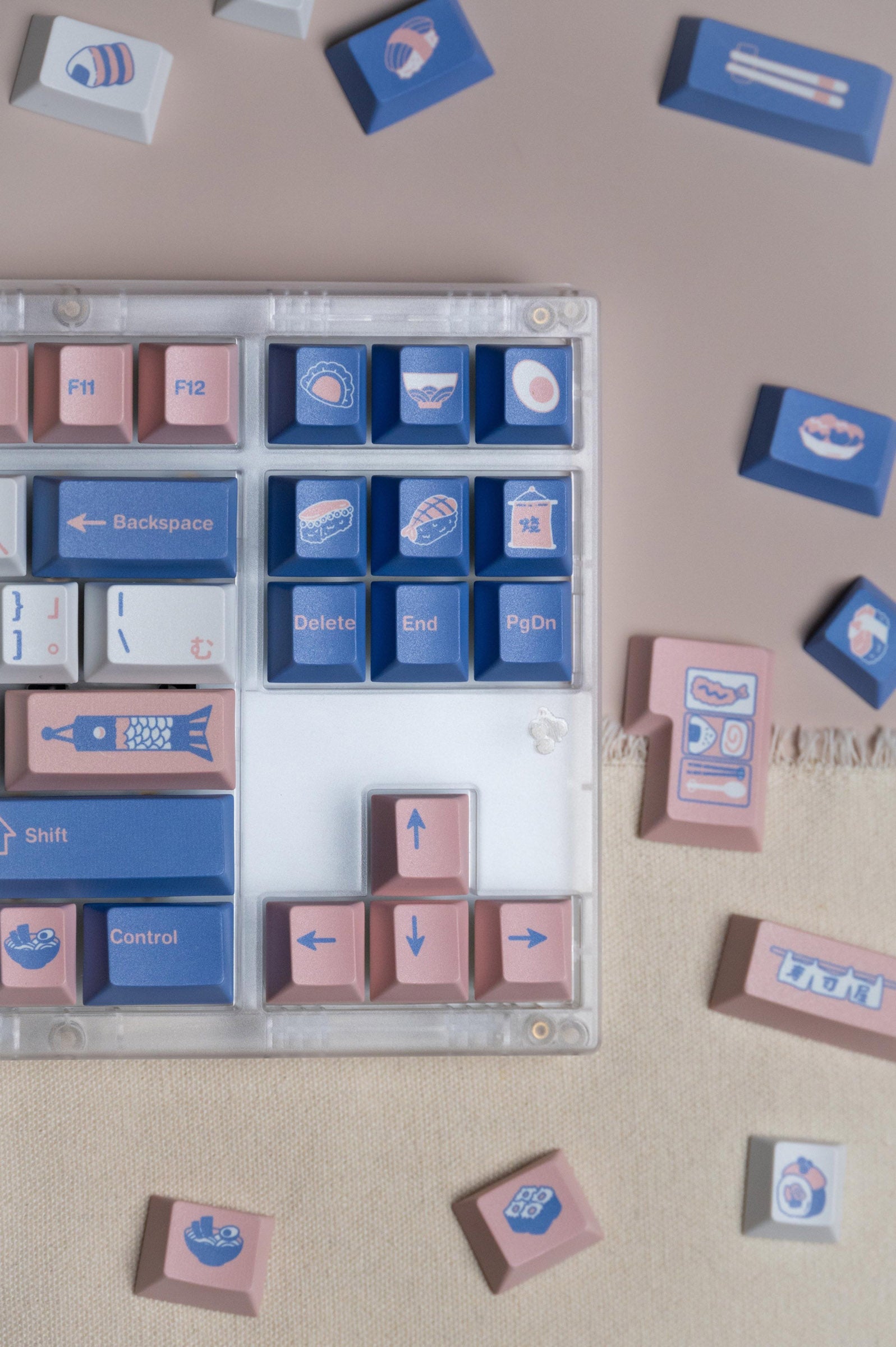 Vividkey Take Away Sushi Keycap Set MK3SA691R3 |78335|