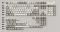 HammerWorks CRP R7 Beige Cherry Profile Dye Sub Keycap Set Group Buy
