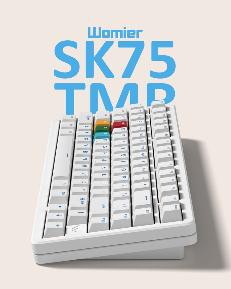 Womier SK75 TMR Magnetic 8K Aluminum Wireless RGB Keyboard MKOTK64VHU |78441|