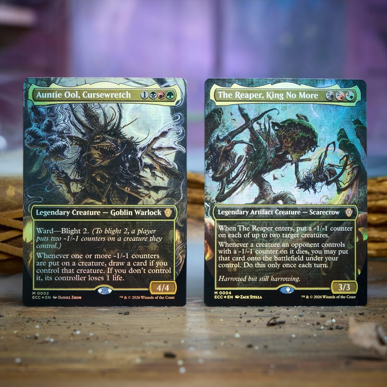 Magic the Gathering Lorwyn Eclipsed Commander Deck Blight Curse MKU3C6XMUB |78485|