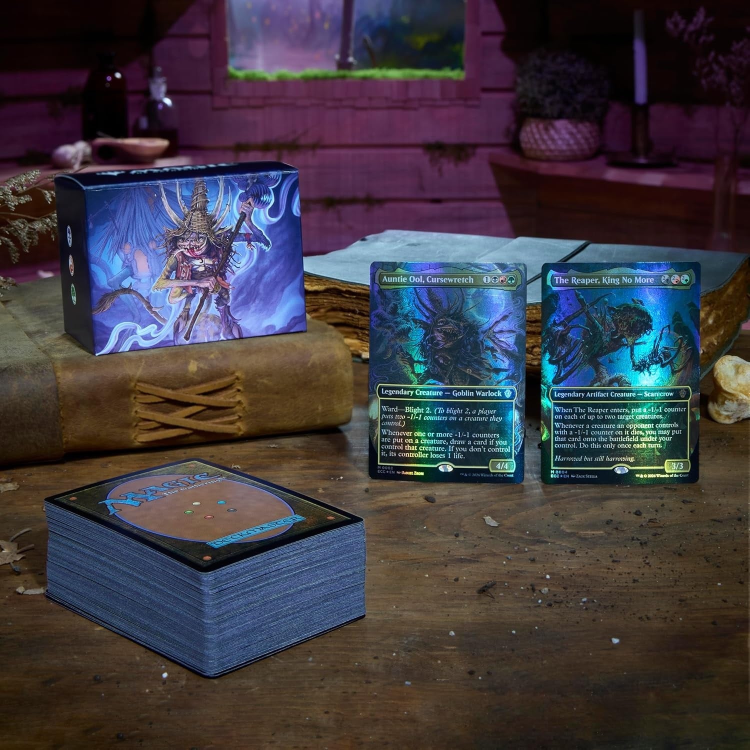 Magic the Gathering Lorwyn Eclipsed Commander Deck Blight Curse MKU3C6XMUB |78483|