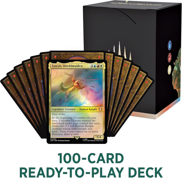 Magic the Gathering Lord of the Rings Tales of Middle Earth Commander Deck Riders of Rohan MKCH9POEME |78492|