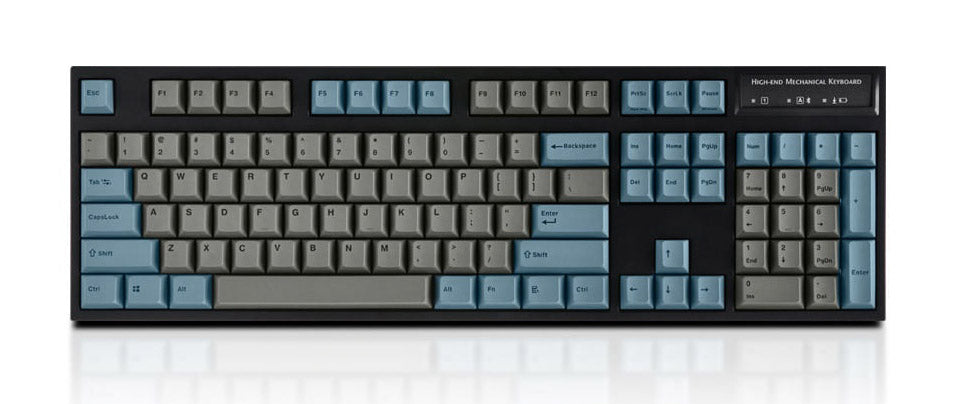 Leopold NP900RBT Grey / Blue Wireless Mechanical Keyboard MK3XS4L3BH |0|