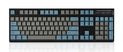 Leopold NP900RBT Grey / Blue Wireless Mechanical Keyboard