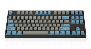Leopold NP750RBT Grey / Blue Wireless Mechanical Keyboard MKBK9893N7 |78567|