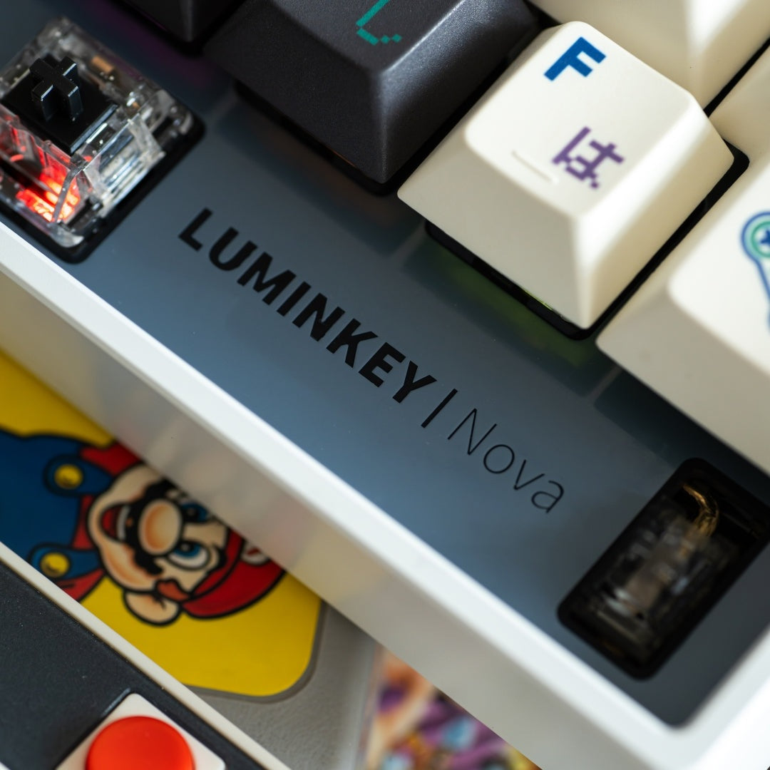 Luminkey Nova Mini Ultra Aluminum Barebones Wireless Macro Pad keyboard image