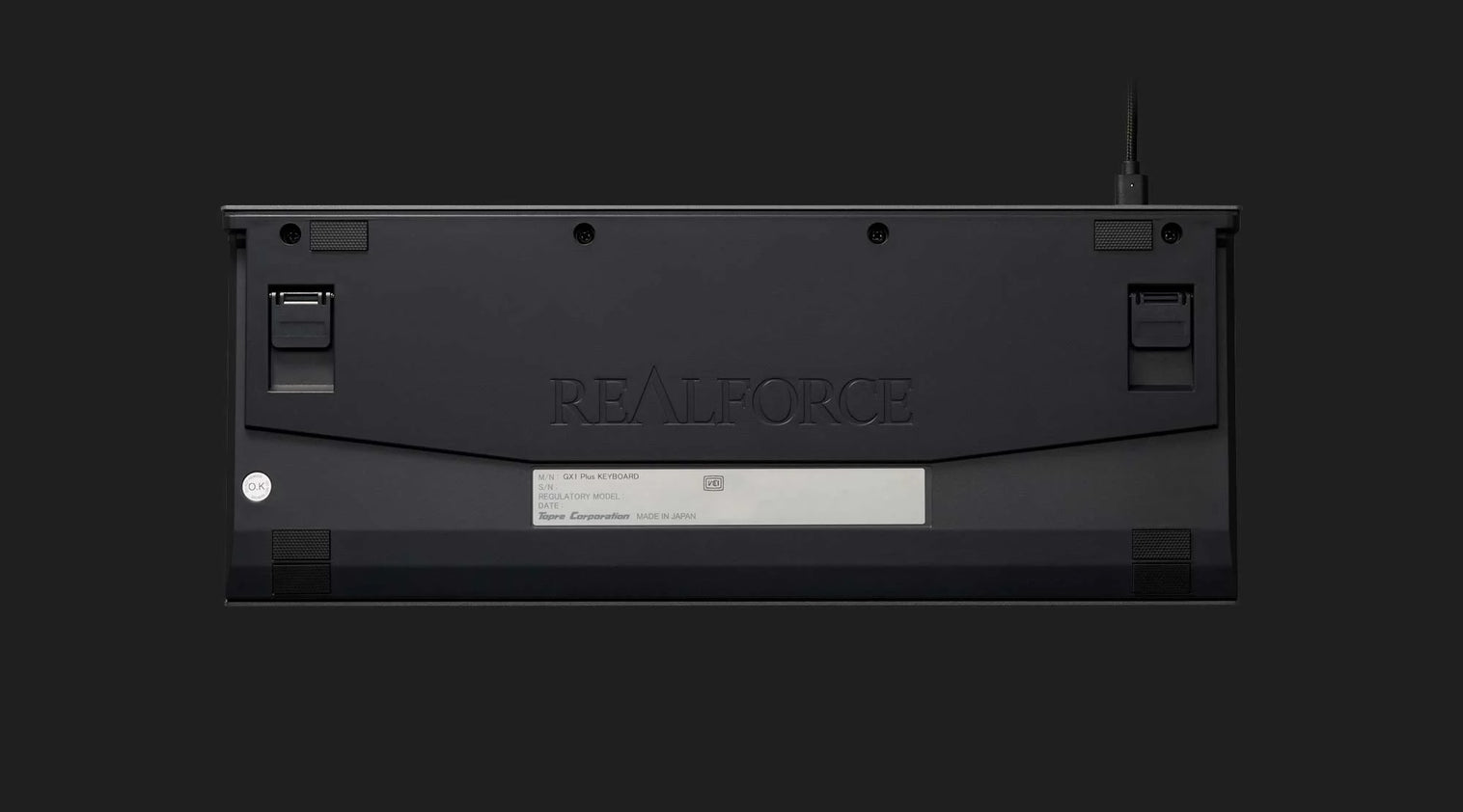 Topre Realforce GX1 Plus 8K TKL RGB Keyboard MK48A8W7TT |78591|