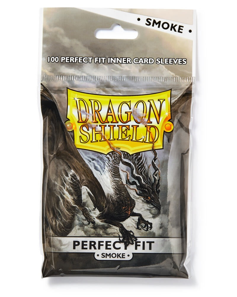 Dragon Shield Standard Perfect Fit Toploader Inner Card Sleeves Smoke 100ct Bag MKI4ZWQ56M |0|