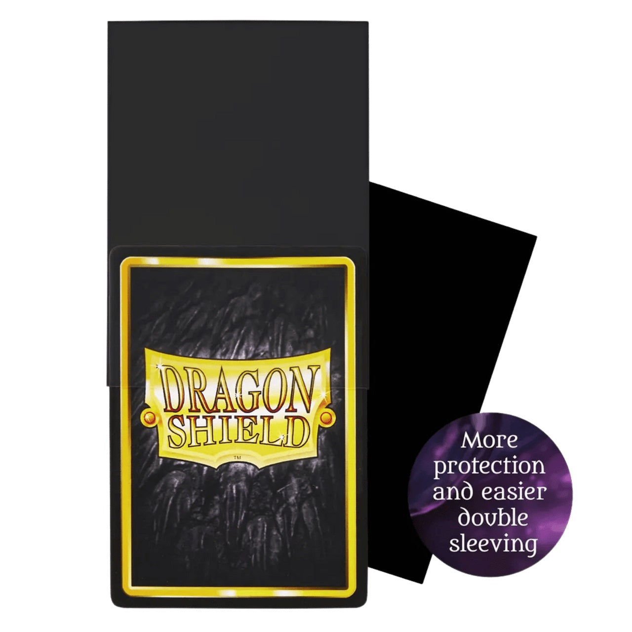 Dragon Shield Standard Perfect Fit Thick Toploader Inner Card Sleeves Black 100ct Bag MKY3I7VFHP |78609|