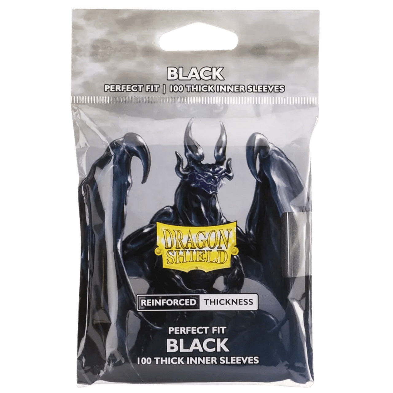 Dragon Shield Standard Perfect Fit Thick Toploader Inner Card Sleeves Black 100ct Bag MKY3I7VFHP |0|