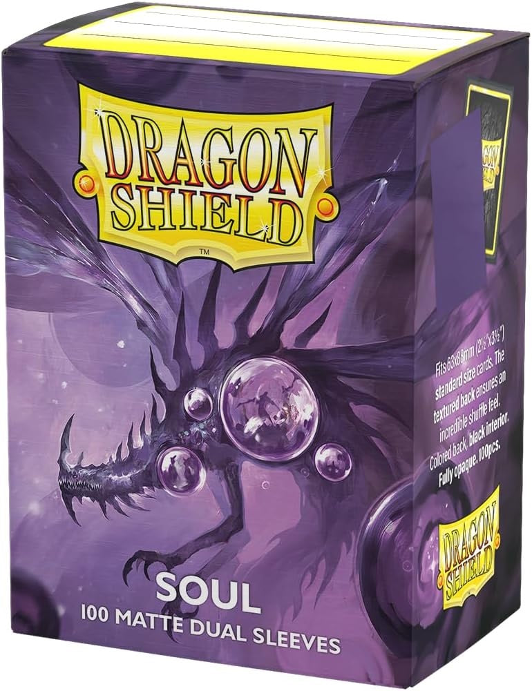 Dragon Shield Standard Matte Dual Card Sleeves Soul 100ct MK46VEXIME |78610|