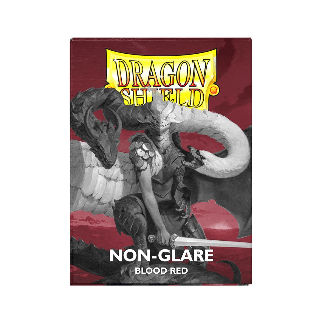 Dragon Shield Standard Non-Glare Matte Card Sleeves Blood Red 100ct MKTF5FR8QW |78615|