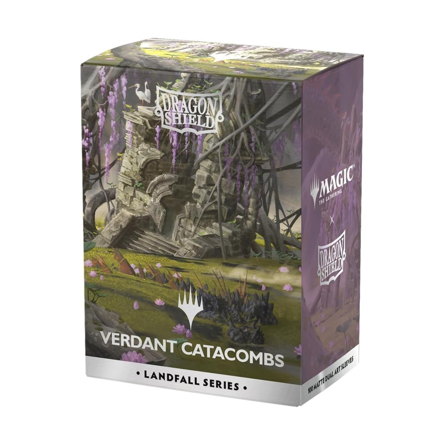 Dragon Shield Standard Matte Dual Art Magic The Gathering Landfall Series Card Sleeves Verdant Catacombs 100ct MKBS5I6EFV |0|