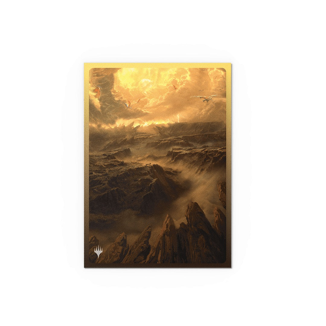 Dragon Shield Standard Matte Dual Art Magic The Gathering Landfall Series Card Sleeves Arid Mesa 100ct MK7EQWPICR |78643|