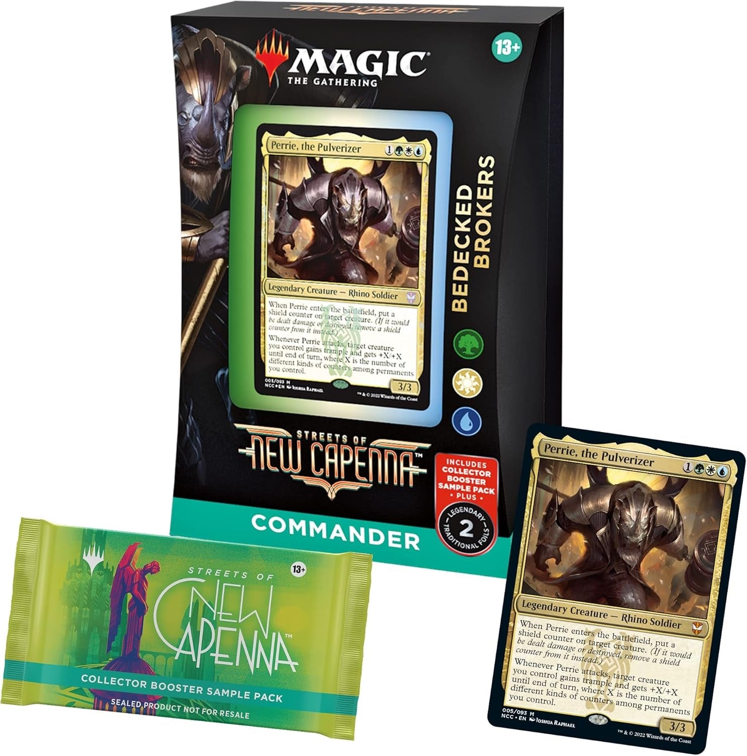 Magic The Gathering Streets of New Capenna Commander Deck Bedecked Brokers MK2DZI8DGS |0|