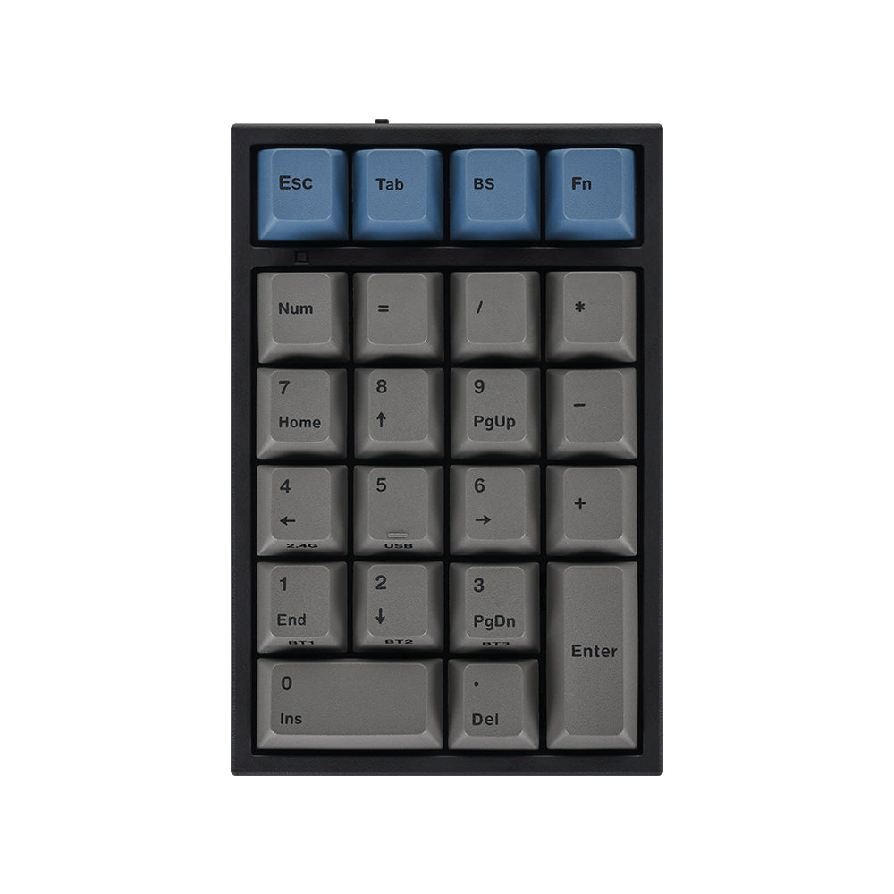 Leopold FC220TP Grey Blue Hotswap Wireless RGB Numpad Keyboard MKLKQ159QI |78679|