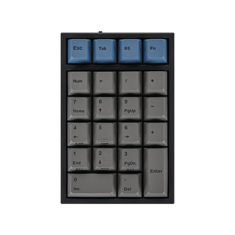 Leopold FC220TP Grey Blue Hotswap Wireless RGB Numpad Keyboard MKLKQ159QI |78679|