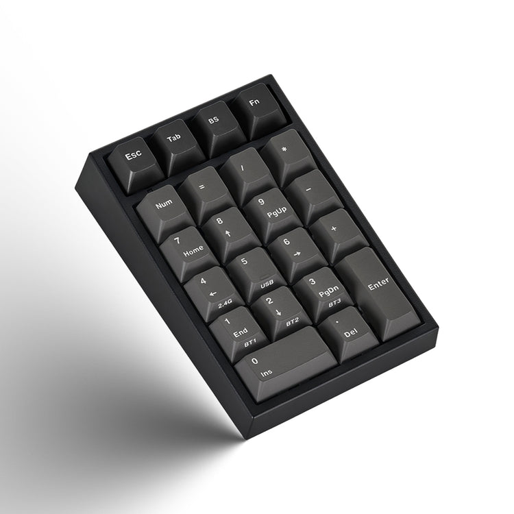 Leopold FC220TP Ash White Hotswap Wireless RGB Numpad Keyboard MKYQSWPPJK |78694|