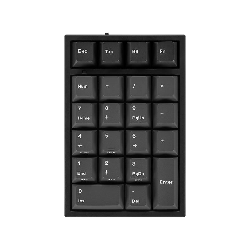 Leopold FC220TP Ash White Hotswap Wireless RGB Numpad Keyboard