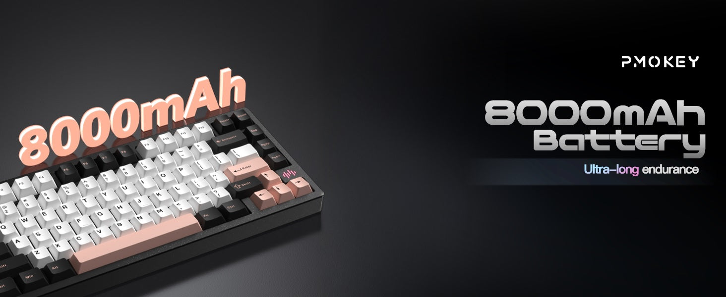 PMOKEY Wave 75 Pro * Aluminum Wireless Keyboard MKGL7W7XX8 |78740|