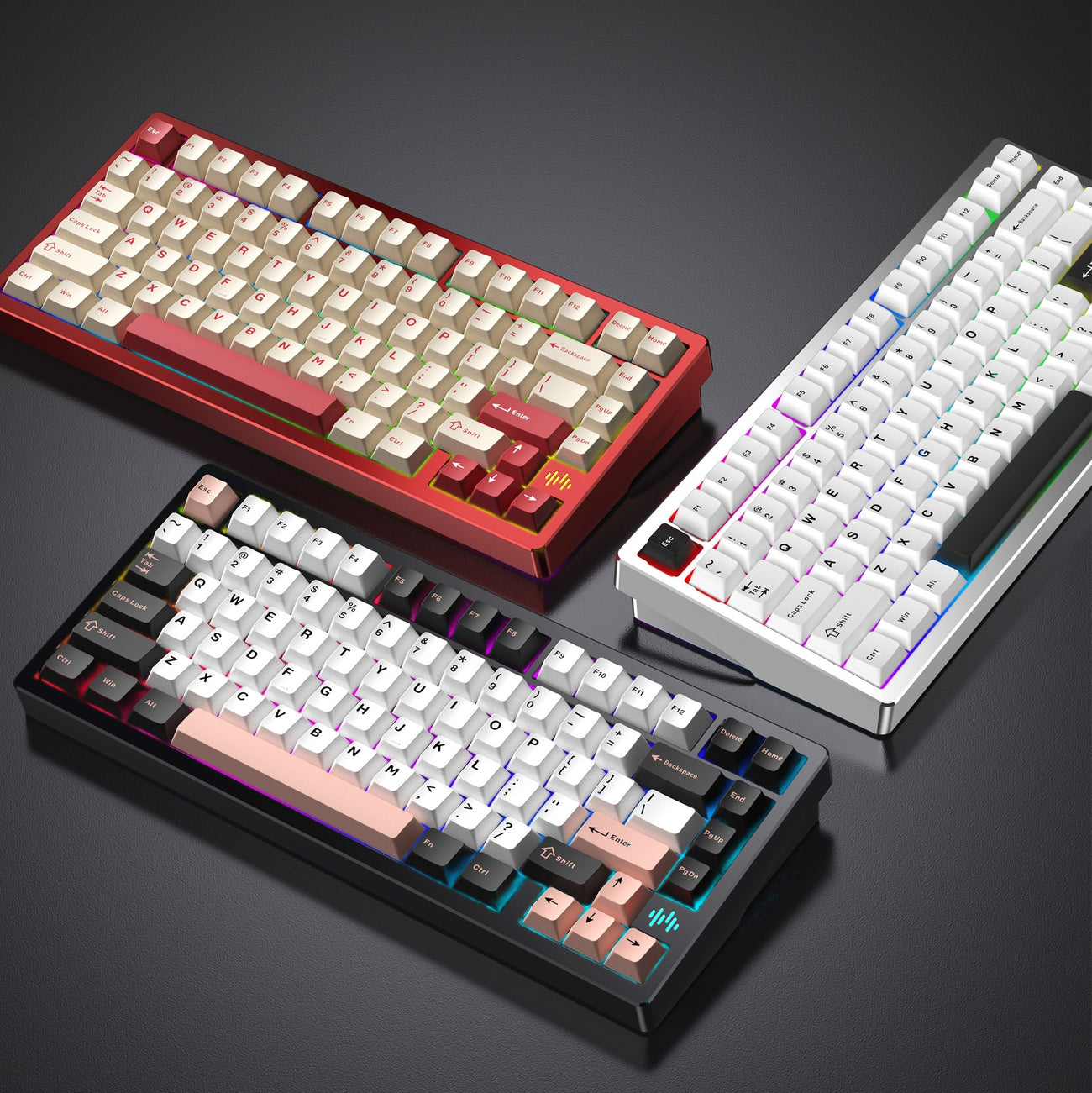 Pro Keyborads PMOKEY Wave 75 Pro Aluminum Wireless Keyboard
