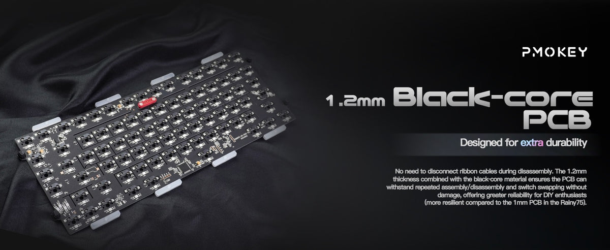 PMOKEY Wave 75 Pro Aluminum Wireless Keyboard