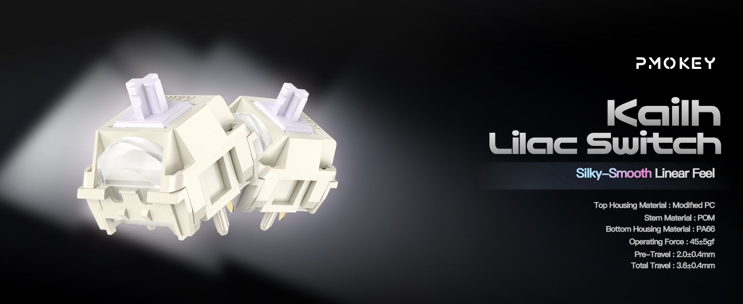 PMOKEY Wave 75 Pro * Aluminum Wireless Keyboard MKGL7W7XX8 |78745|