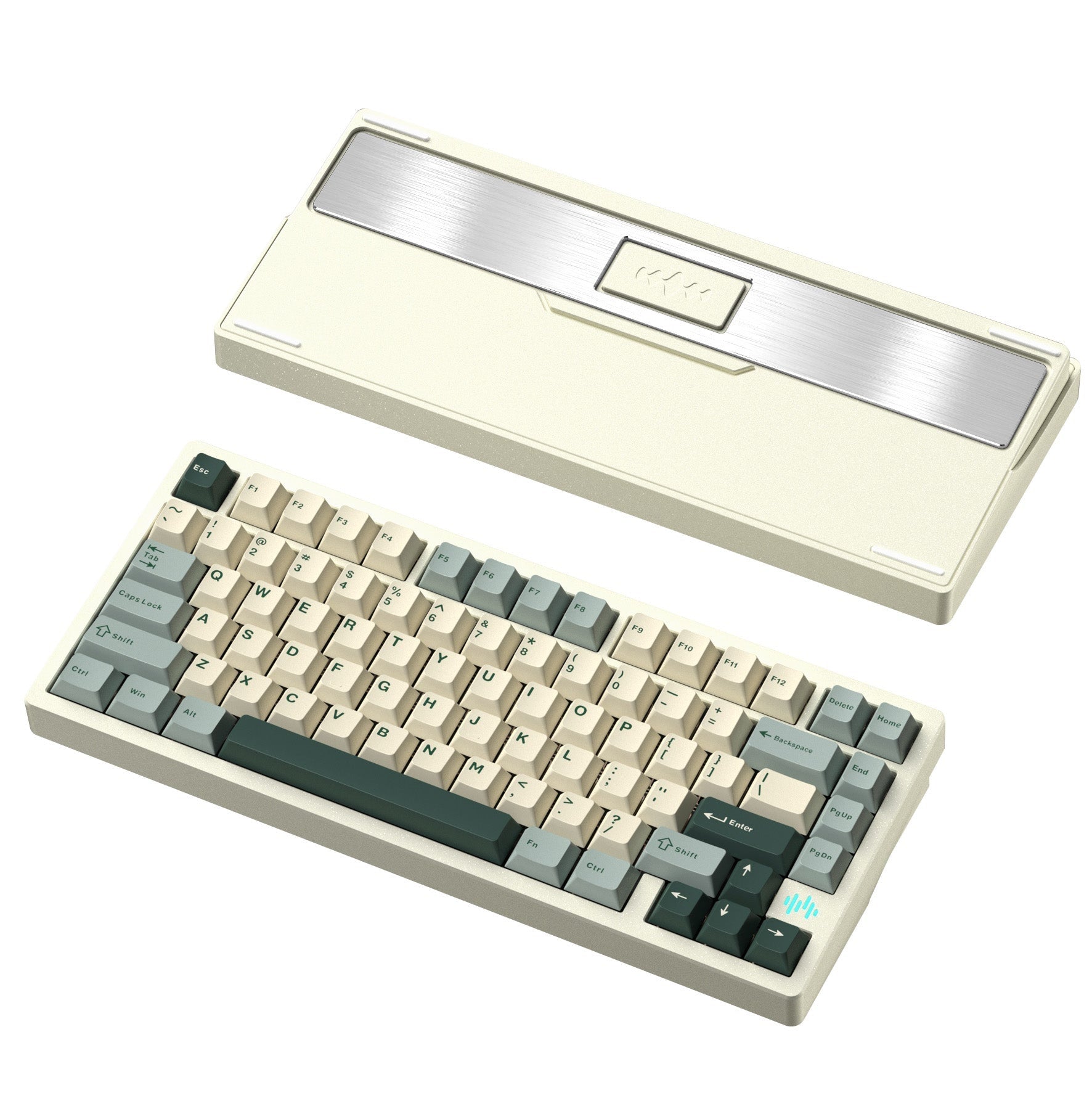 PMOKEY Wave 75 Pro * Aluminum Wireless Keyboard MKGL7W7XX8 |27290|