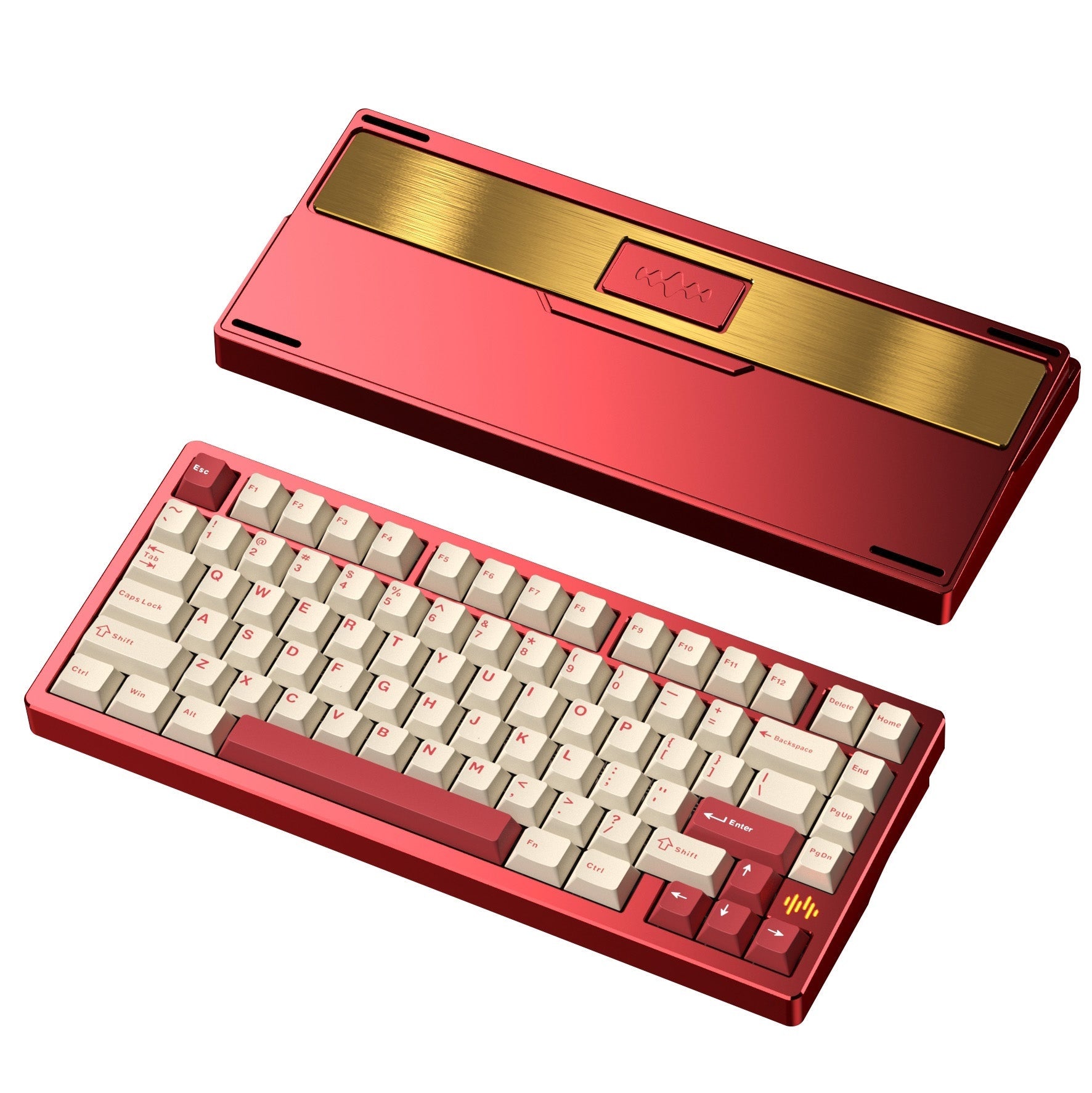 PMOKEY Wave 75 Pro * Aluminum Wireless Keyboard MKGL7W7XX8 |27293|