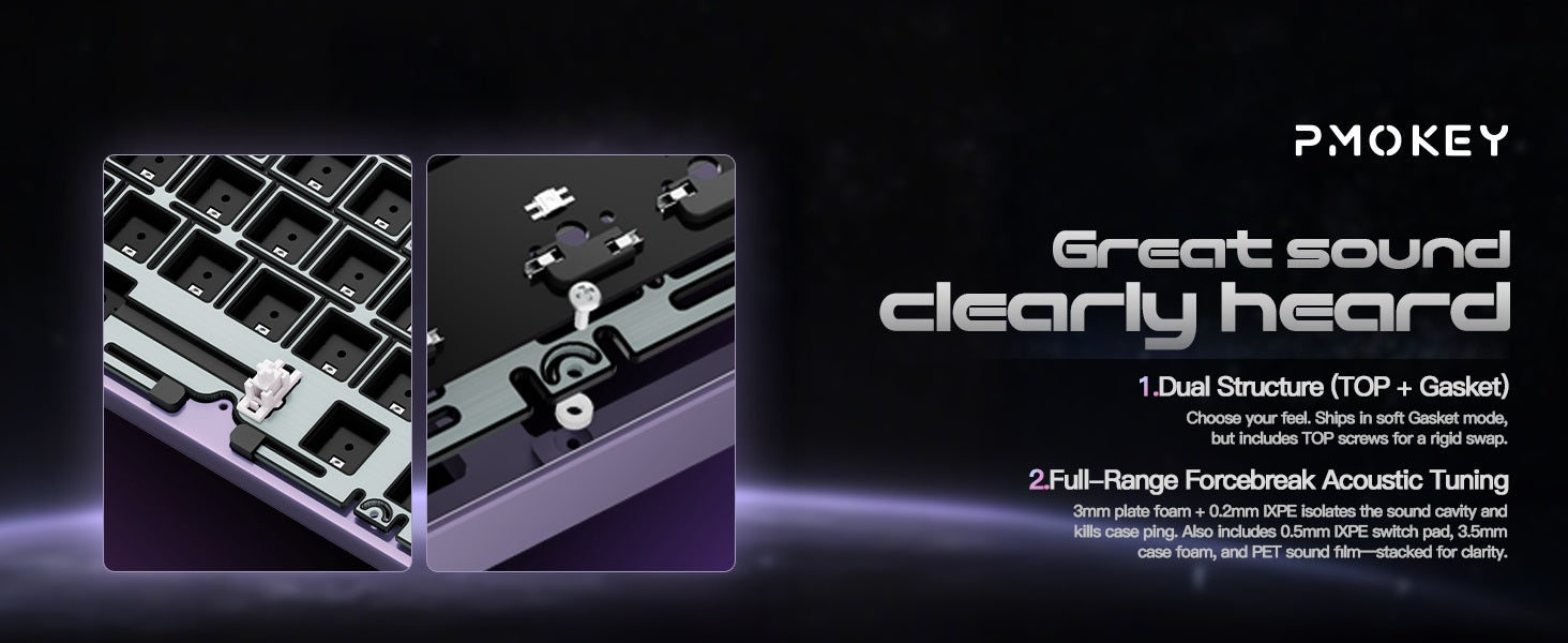 PMOKEY Aurora 80 * Keyboard MKFA8JOCDS |78759|