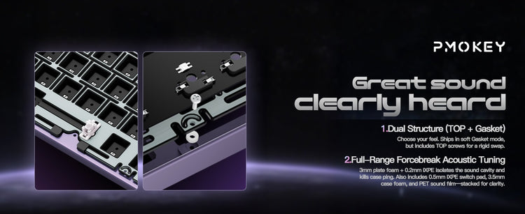 PMOKEY Aurora 80 * Keyboard MKFA8JOCDS |78759|
