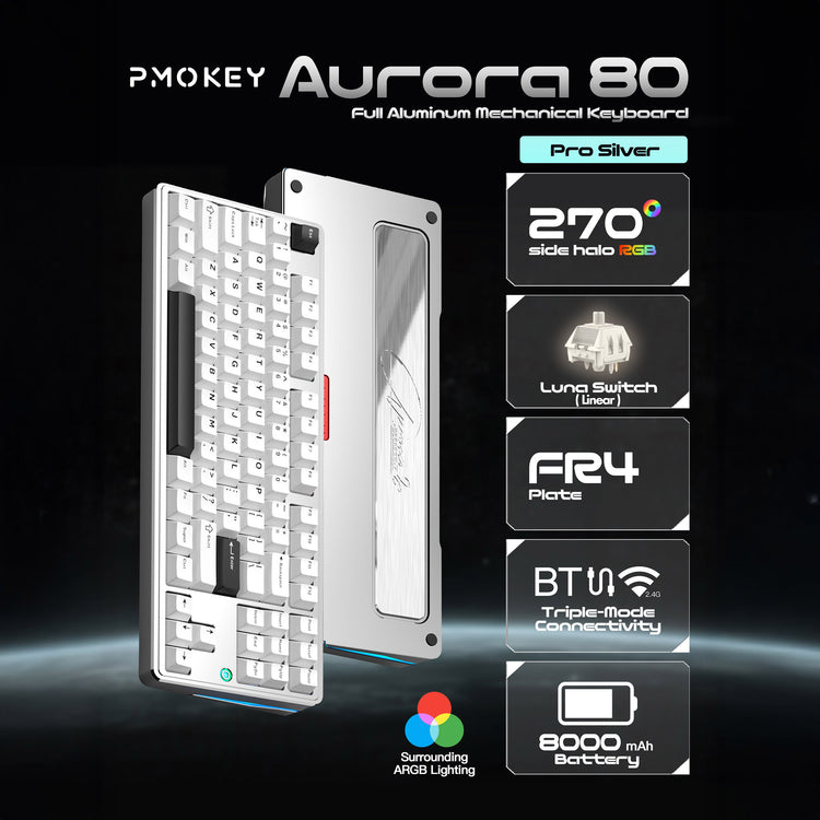 PMOKEY Aurora 80 * Keyboard MKFA8JOCDS |78767|