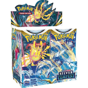 Pokemon Sword & Shield Silver Tempest Booster Box MKNKODD5F4 |0|