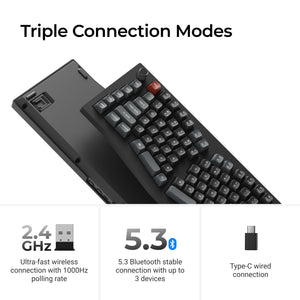 Keychron V10 Ultra 8K Wireless Keyboard MKUEDMX0S6 |78809|