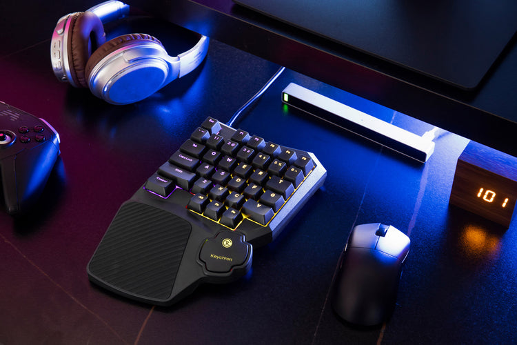 Keychron C0 HE One-Handed 8K Keyboard MKCI2ZNCSW |78796|