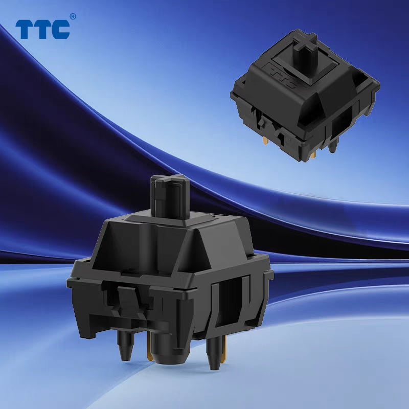 TTC x Pantheonkeys PT Black 43g Linear PCB Mount Switch MKDIW16SIP |78858|