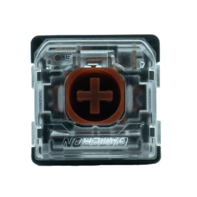 Gateron KS-33 Low Profile Brown Silent 2.0 Tactile 55g Plate Mount Switch MKPFTCSQSY |0|