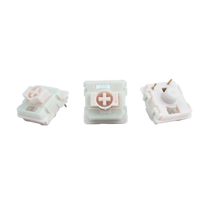 Gateron KS-33 Low Profile Strawberry Chocolate Linear 45g Plate Mount Switch MK8GTPY578 |78939|