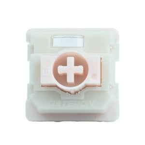 Gateron KS-33 Low Profile Strawberry Chocolate Linear 45g Plate Mount Switch MK8GTPY578 |0|
