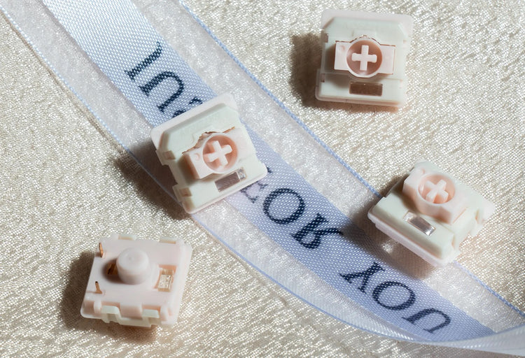 Gateron KS-33 Low Profile Strawberry Chocolate Linear 45g Plate Mount Switch MK8GTPY578 |78942|