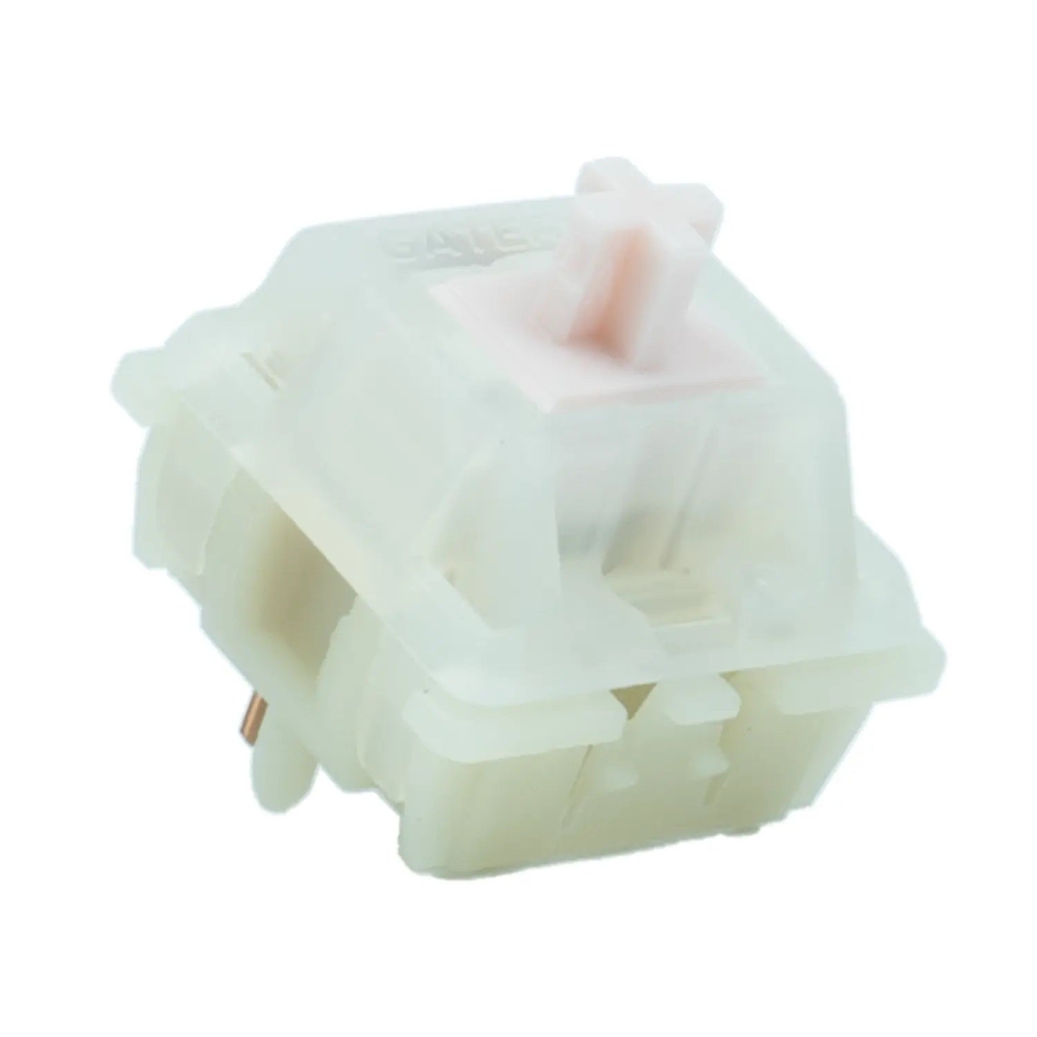 Gateron KS-3X1 Milky Pro Pink Linear Silent 45g PCB Mount Switch MKBG1PTL21 |0|