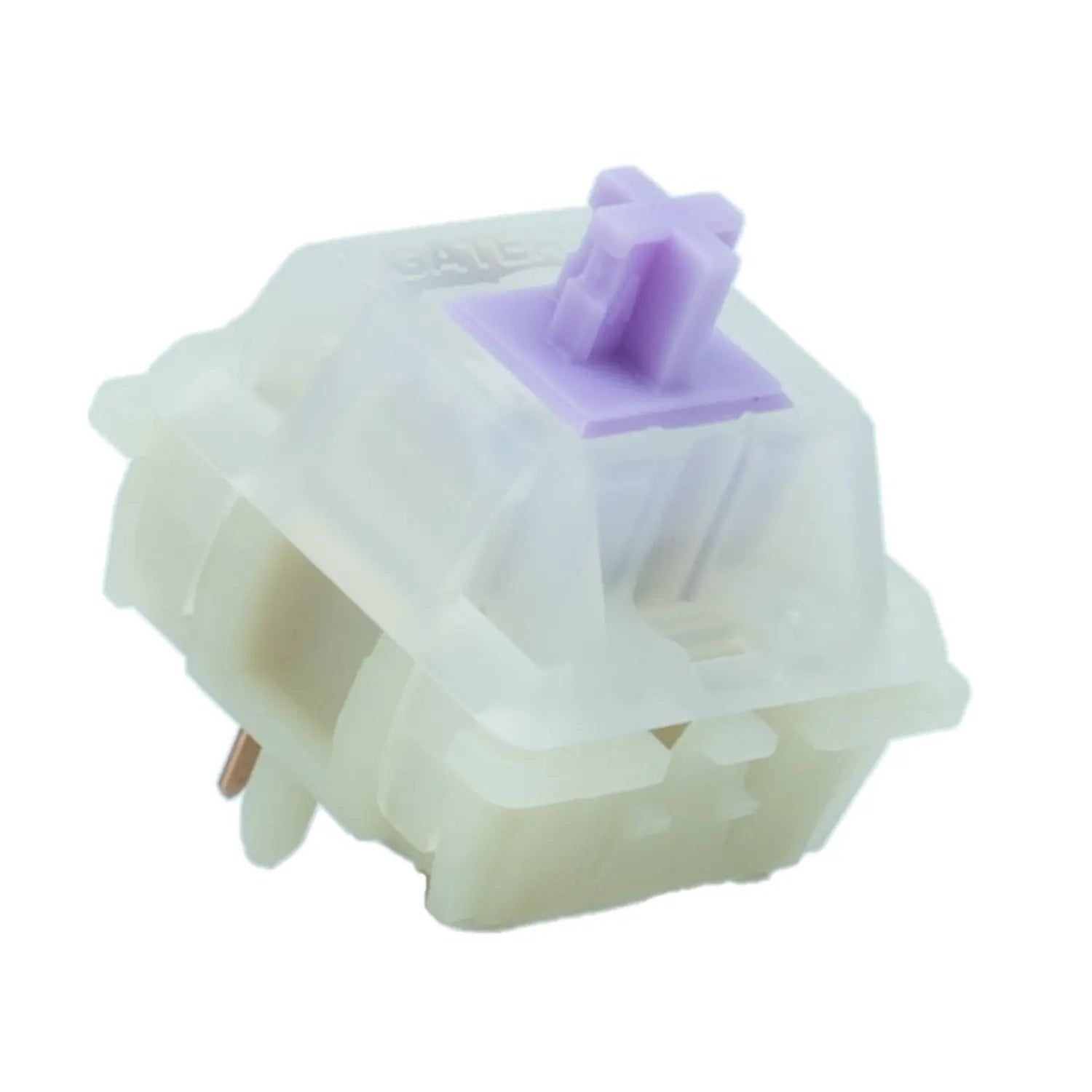 Gateron KS-3X1 Milky Pro Purple Tactile Silent 55g PCB Mount Switch MKB08VYWY5 |0|